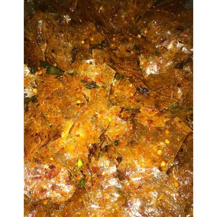 

Terpercaya Keripik Kaca 1Kg Pedas Daun Jeruk Beling Jajanan Gurih Cemilan Kerupuk Renyah Snack Singkong Kriuk High Quality