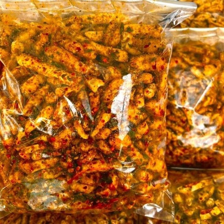 

Sale Basreng Stik Pedas Daun Jeruk Gurih Isi 500/1000Gram Grosir