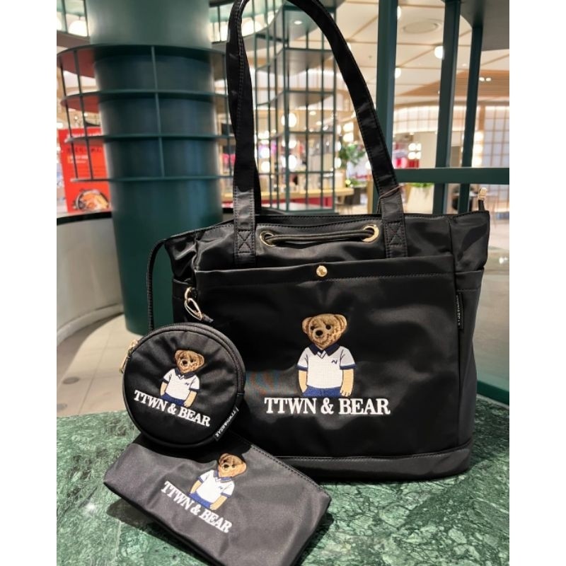 TTWN  Original Store TN3722 black Tas tote woman -  TTWN -  - Tas tote wanita