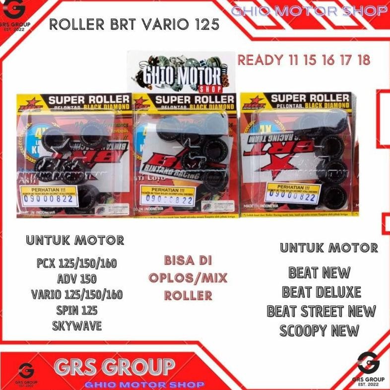 Original Roller Brt Beat Deluxe Beat New Genio Vario Pcx & Adv 125 150 160 Roler Brt Beat Street New