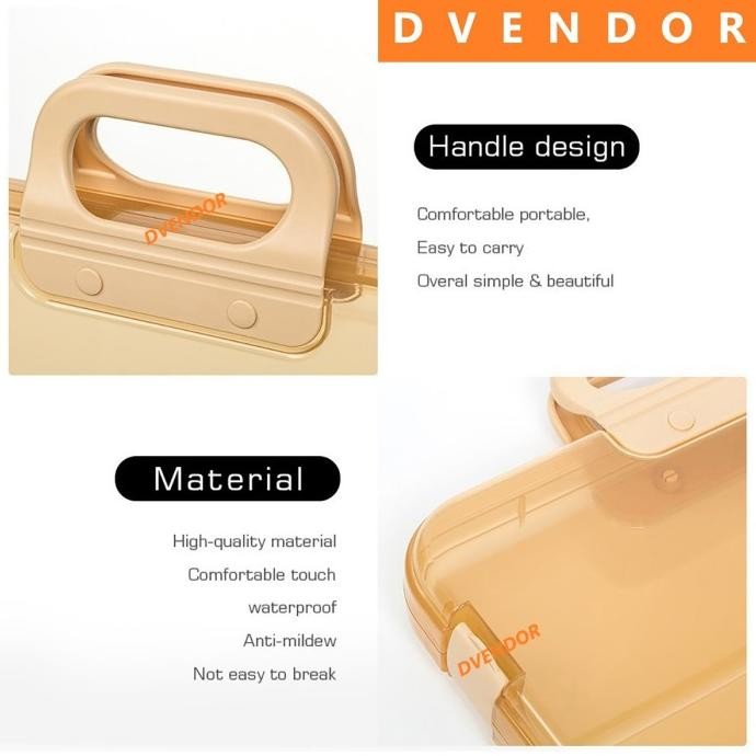 

TAS KOPER PLASTIK BAG TEMPAT PENYIMPANAN KOTAK TRANSPARAN ARSIP BERKAS bs