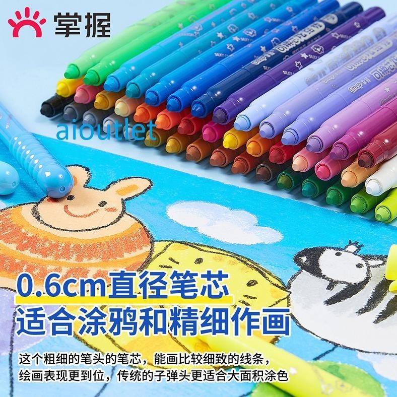 

TERMURAH Silky Crayon Grasp 12 / 23 / 36 / 48 Warna Besar / Sedang / Kecil Crayon Licin Watercolori n.-150