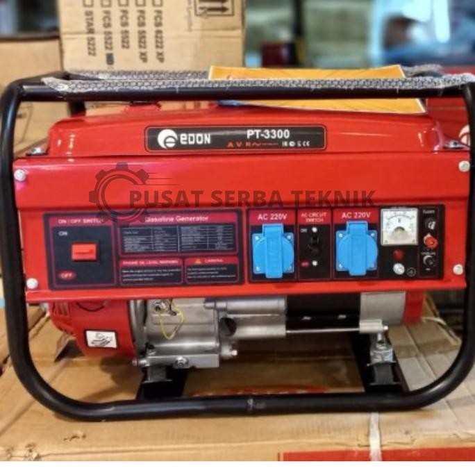 Dijual Genset Edon 3000Watt Edon Pt3300L Edon Pt-3800D Gasoline Generator