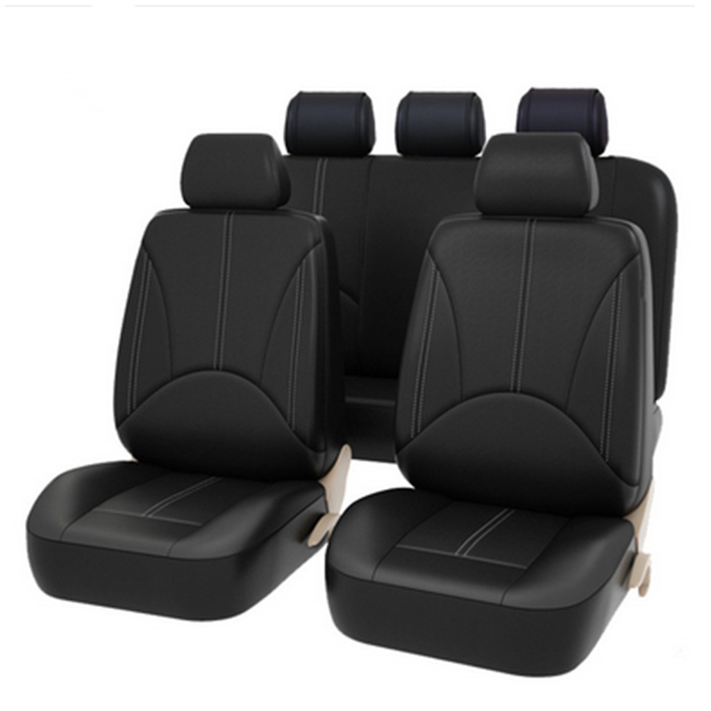 9 Buah Sarung Jok Mobil Honda 5 Tempat Duduk Kulit PU Honda City Civic Jazz Accord Hrv Kulit PU 5 Te