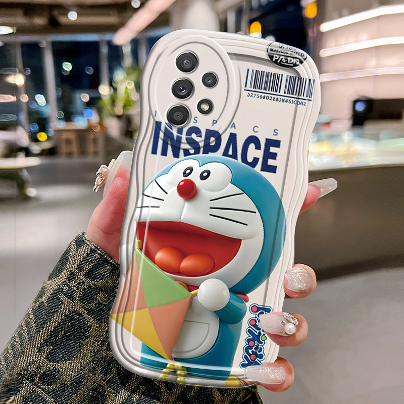 Casing Hp Untuk Samsung Galaxy A52 5G A52s 5G Case Casing pola Doraemon Kasing HP Cesing Silikon Kes