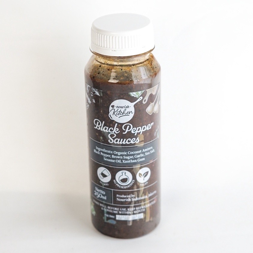 

Black Pepper Sauces 250ml (Saus Lada Hitam NO MSG)