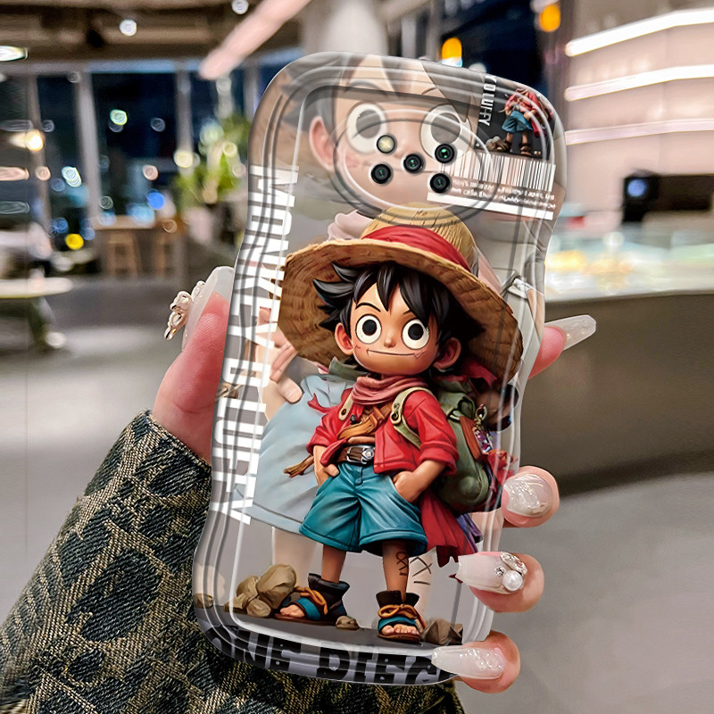 Casing Hp Untuk Xiaomi POCO X3 POCO X3 Pro POCO X3 NFC POCO X3 GT Case Casing pola Luffy Kasing HP C