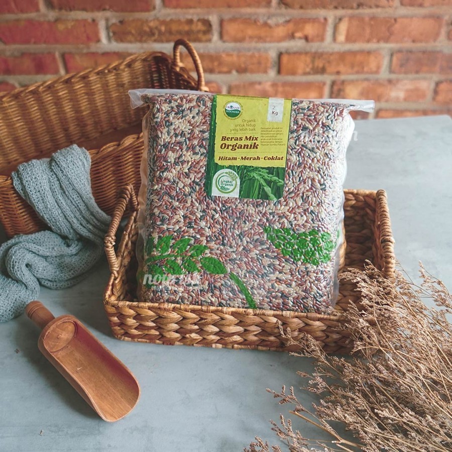

Terlaris! Lingkar Organik, Beras Organik Ta Warna (Red, Brown, B) 2 Kg