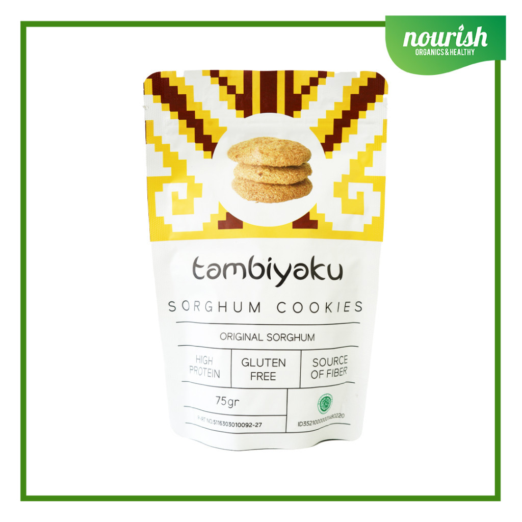 

Tambiyaku, Cookies Sorghum Gluten Free 75gr