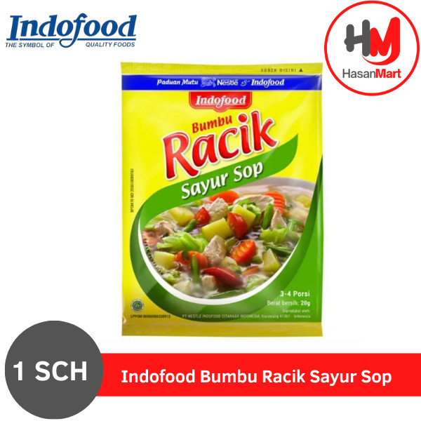 

Indofood Bumbu Racik Sayur Sop [1 Sachet]