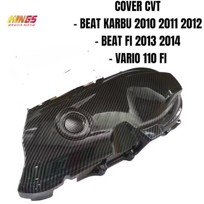 Cover Tutup Cvt Carbon Beat Old Beat Lama Beat Fi 2012 2013 2014 Original
