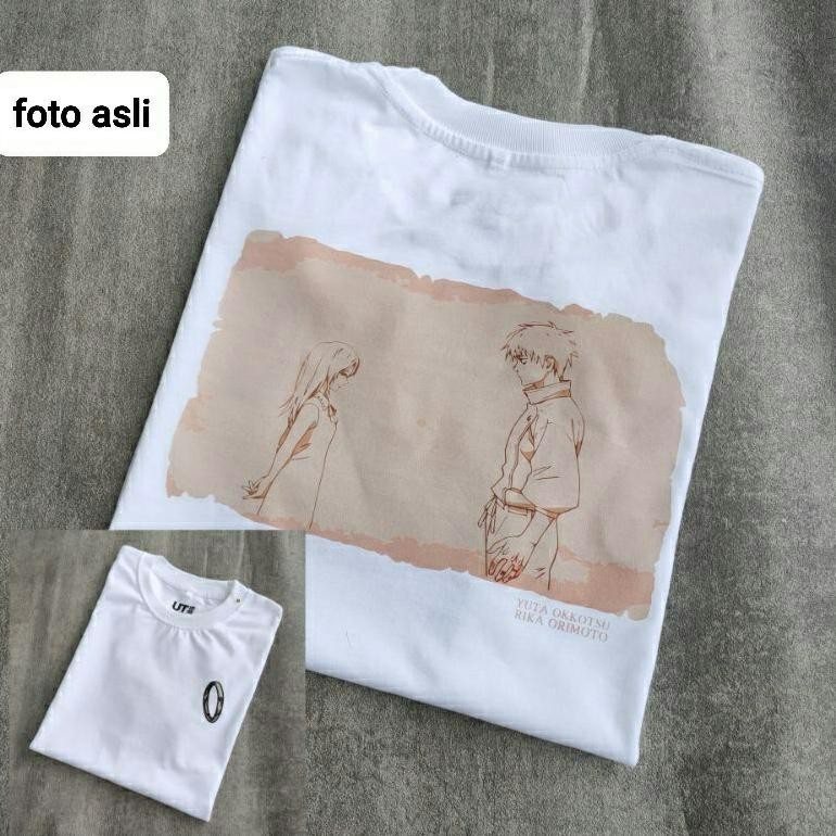 Terviral Kaos Anime Jujutsu Kaisen Nobara Kugisaki Rika Okotsu Kaos Uniqlo X Jujutsu Kaisen