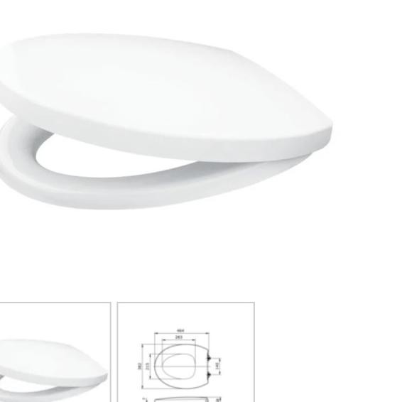 Tutup Kloset Toto Cw821J / Seat Cover Toto Cw 821 J /Toilet Seat Cover