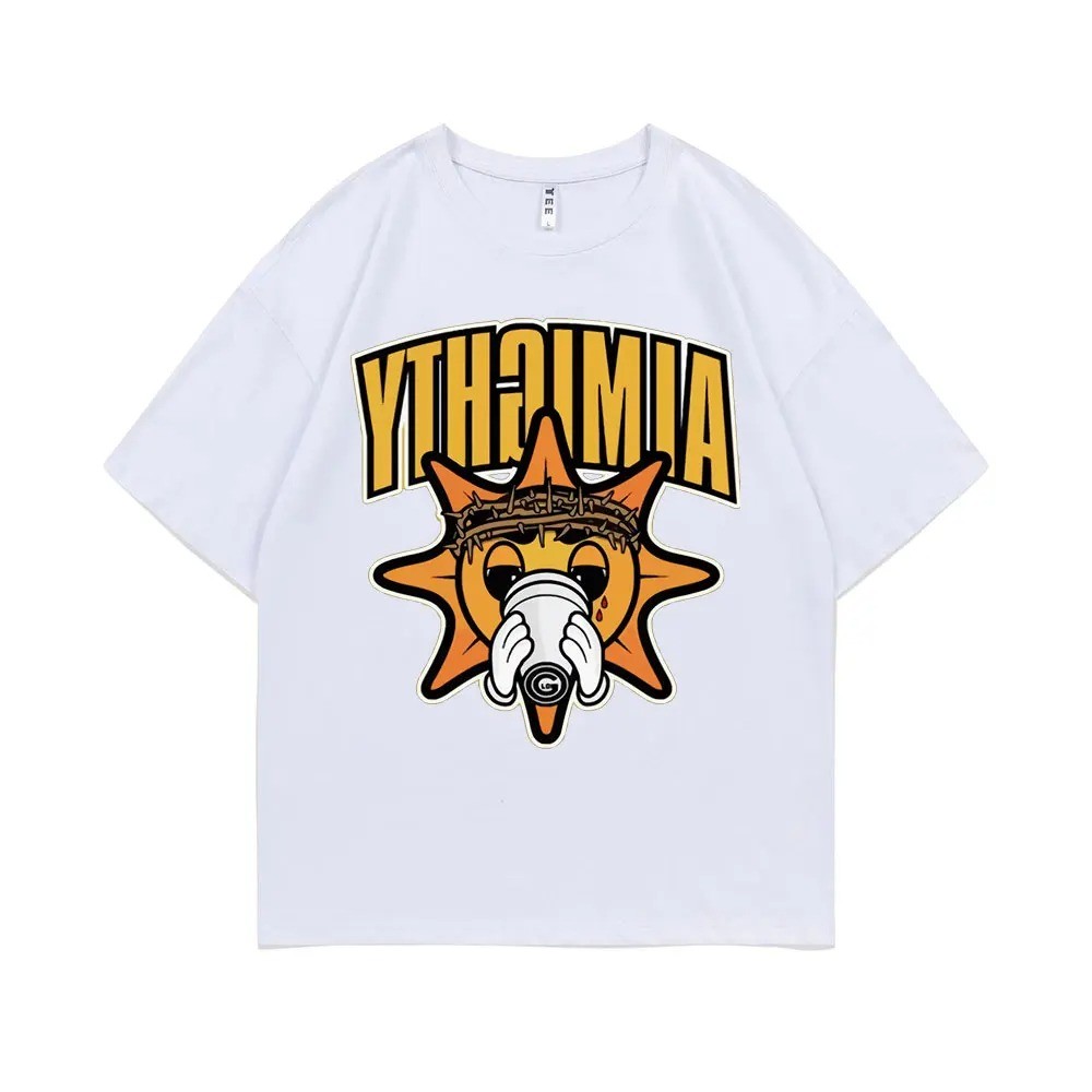 Kaos Cetak Logo Chief Keef 2 Kaos Ythgimia Kaos Hip Hop Hipster Ukuran Besar Pria Biasa