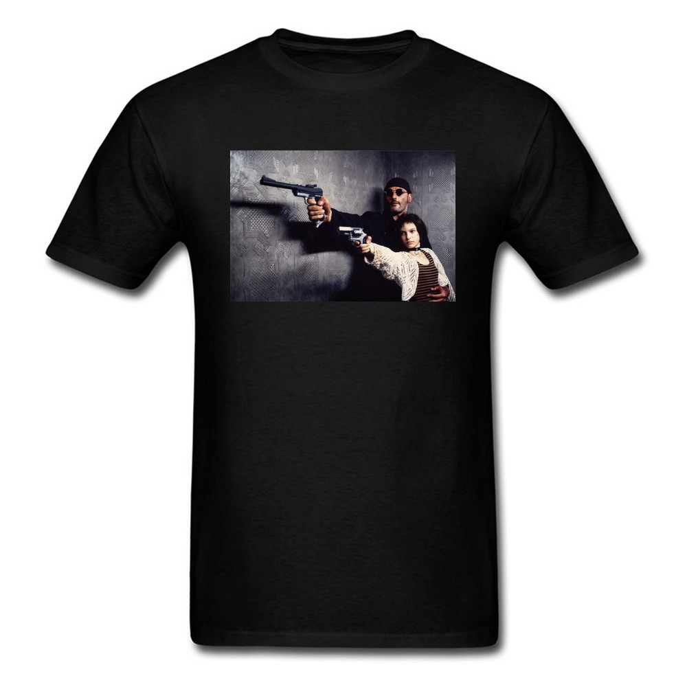 Mathilda Poster Keren Kaos Katun Pria Pembunuh Kaos Pria Pembunuh Profesional Leon