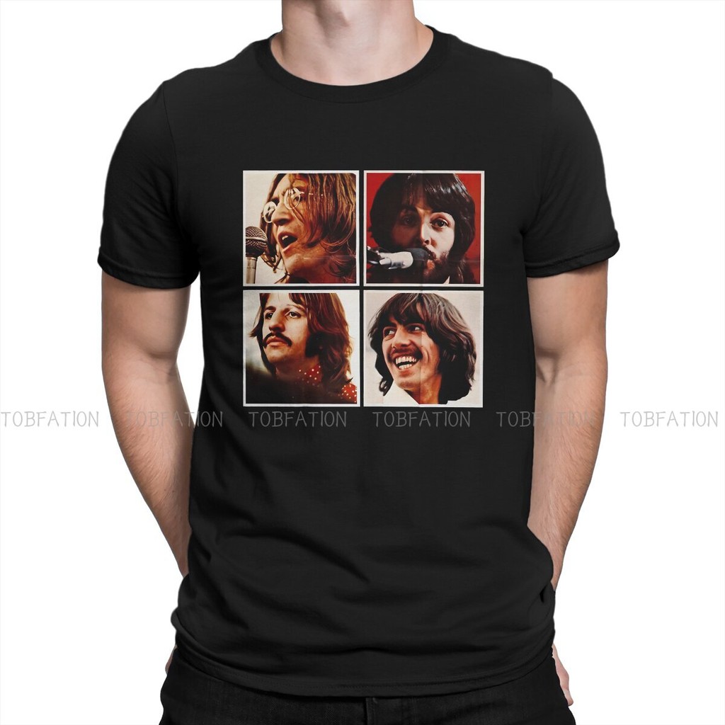 Kaos Photoes Band Musik Beatle Homme Pria