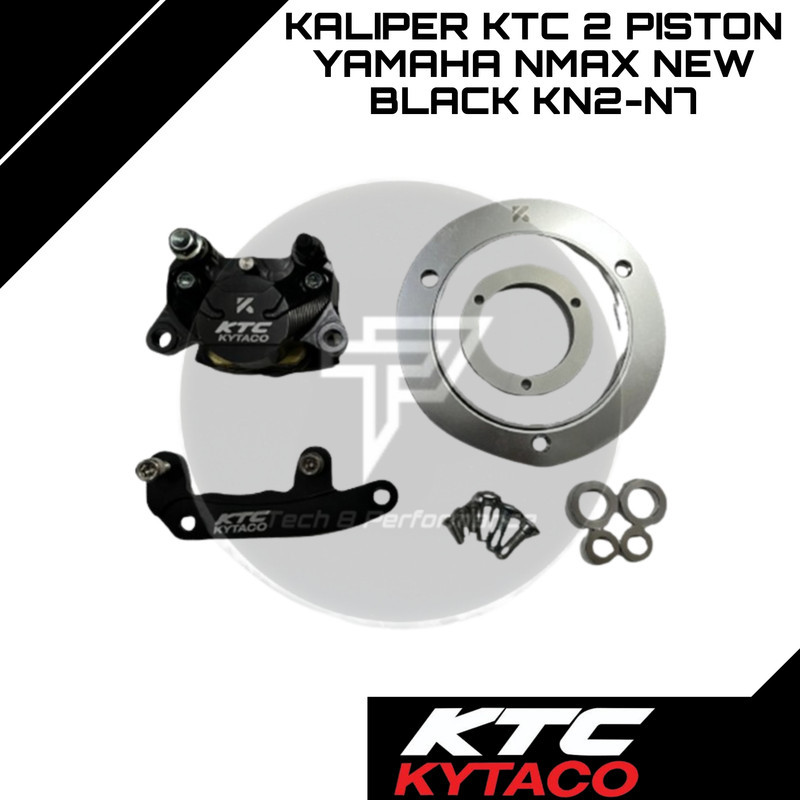 Kaliper KTC 2 Piston Yamaha Nmax New Black KN2-N7