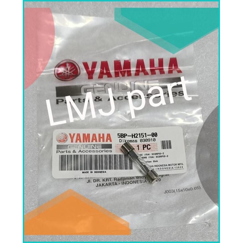 SIKRING TABUNG 15A 15 A AMPER SCORPIO Z YGP 5BP-H2151-00 140BZ4 suku