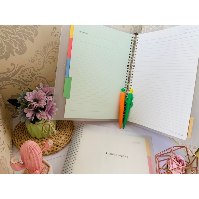 

Amberela File Binder A4 Transparant