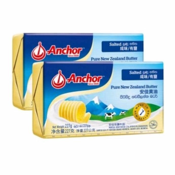 

ANCHOR BUTTER SALTED 227 GRAM EACH