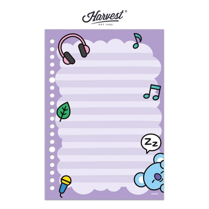 

Amberela - Harvest Bt21 Kertas Binder / Loose Leaf - Koya