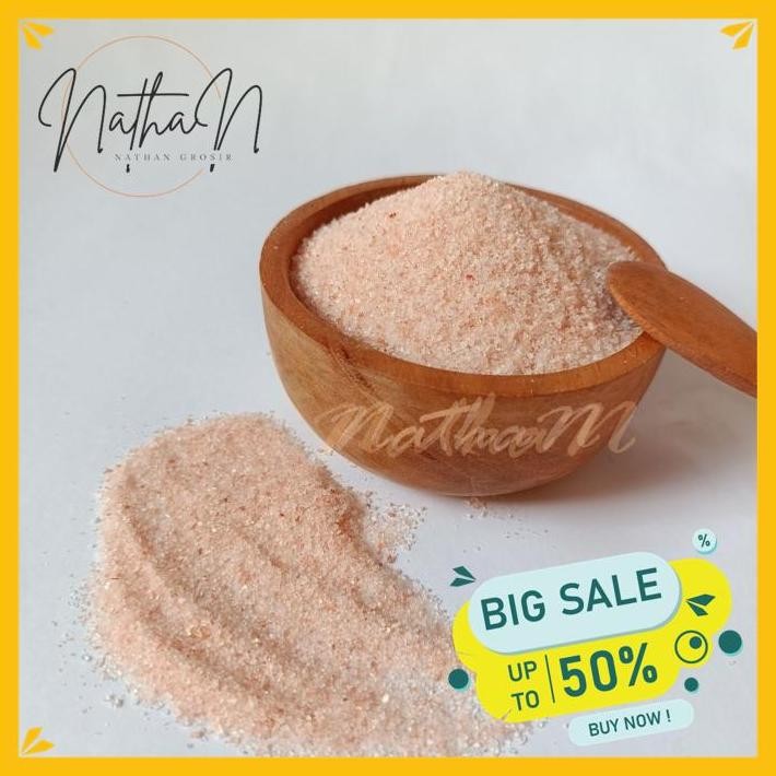 

GARAM HIMALAYA ORGANIK / HIMALAYAN PINK SALT TERJAMIN BEST BY NATHAN GROSIR