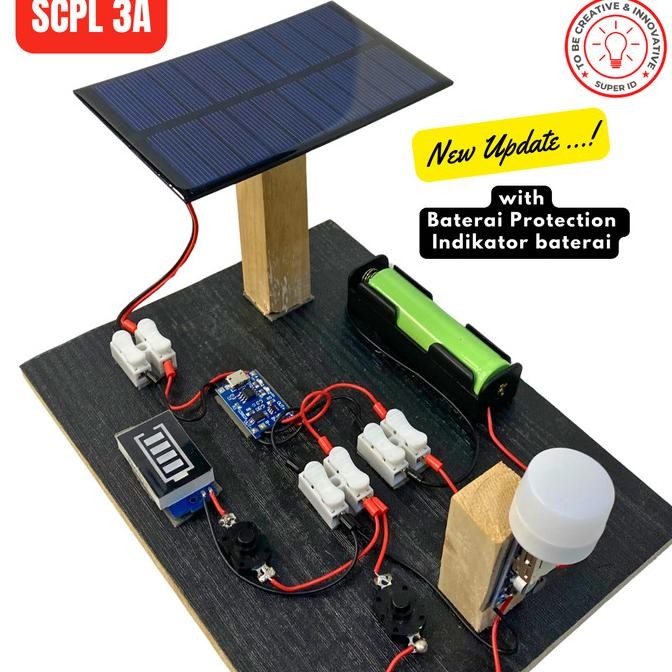 Kit edukasi solar cell solar panel solar energy PLTS PNK