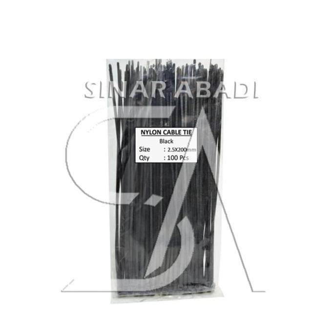 

Murah KABEL TIES 2.5 X 200 MM HITAM sina4bb Ayo Beli