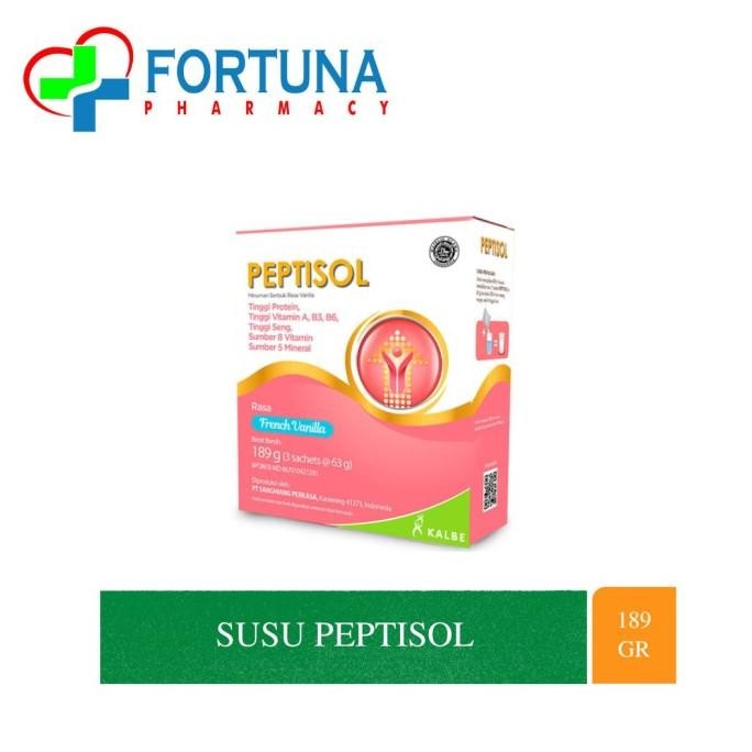 

PEPTISOL SUSU RASA VANILLA 189 GRAM