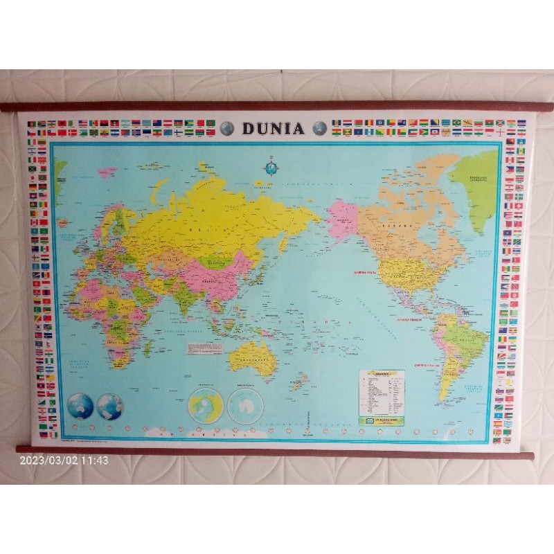 

PROMO MURAH Peta Dunia Kecil Bingkai Edisi Terbaru Tahun 2023