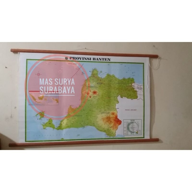 

Peta Provinsi Banten Kecil Bingkai