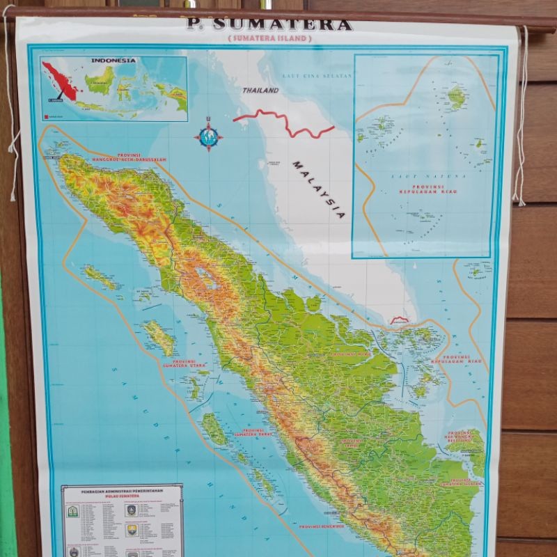 

Peta Pulau Sumatera Kecil Bingkai