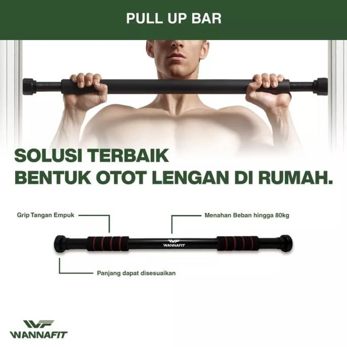 WANNAFIT pull up bar PullUp Door Chin Up Bar Alat Body builder