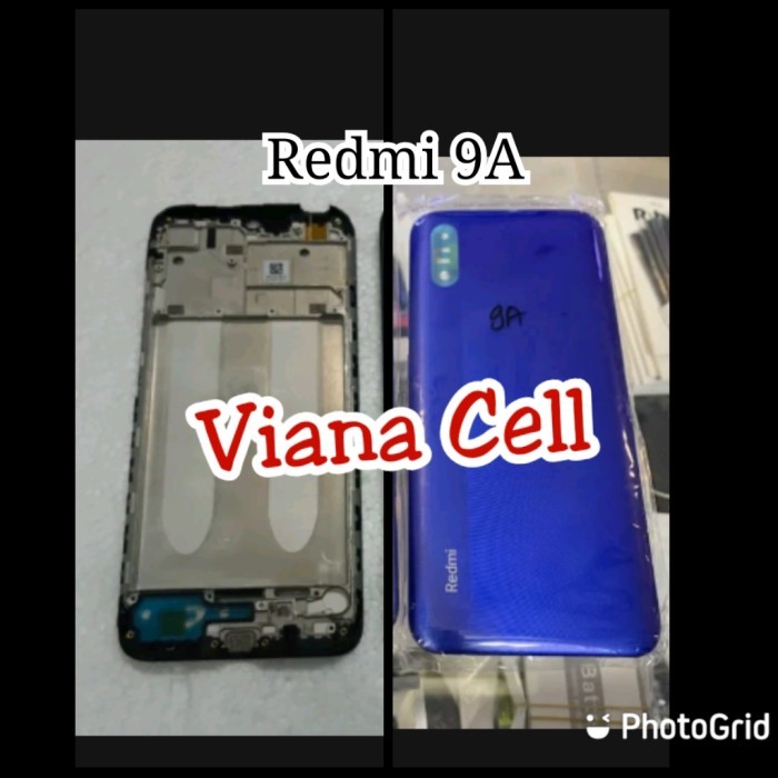 FRAME LCD BACKDOOR CASING HOUSING FULLSET XIAOMI REDMI 9A ORI KESING