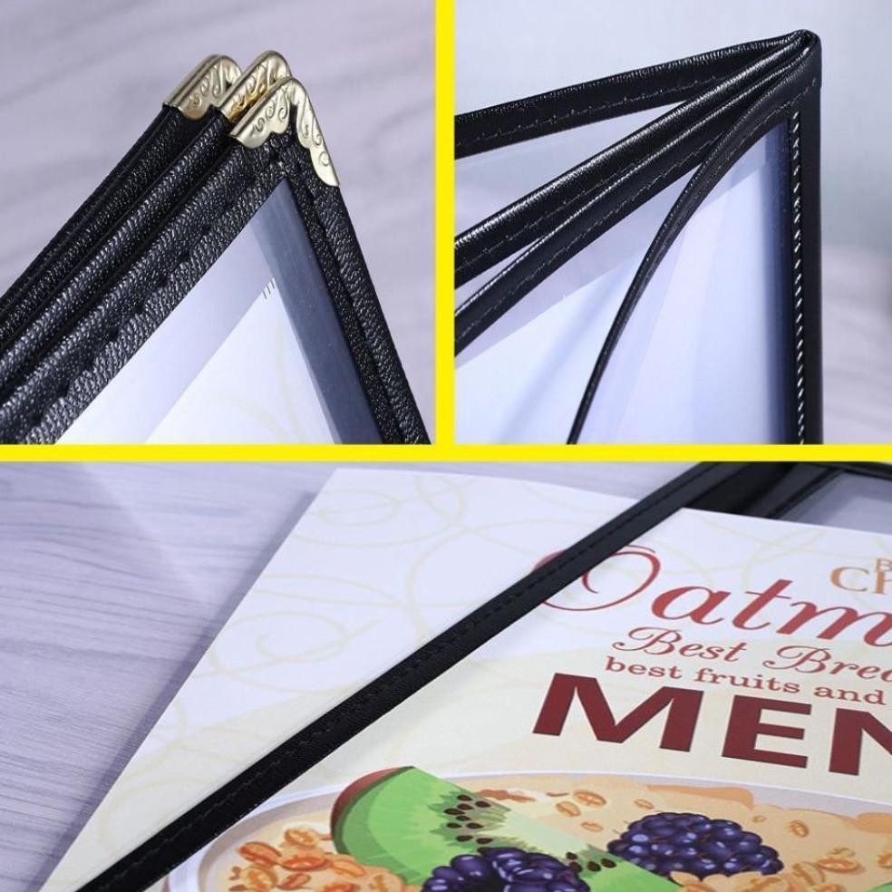 

SALE A4 Buku Menu Restoran Kulit Cover Pelindung Menu Cover Menu Sampul Buku Resto Ka-67