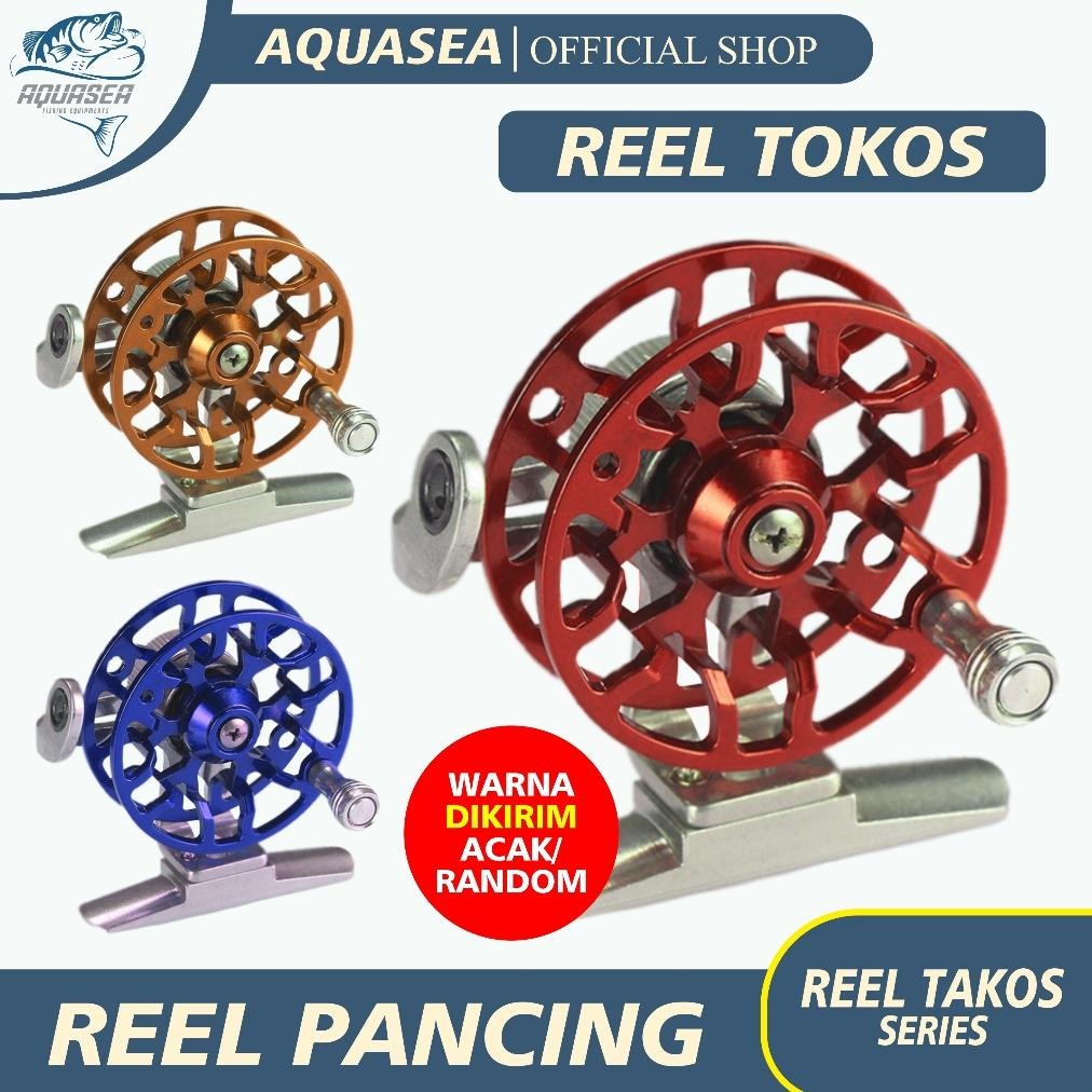 Hot Aquasea Reel Pancing Tokos Katrol Kerekan Pancing Fishing Material Full Metal Reel Tokos Fd50 Hi