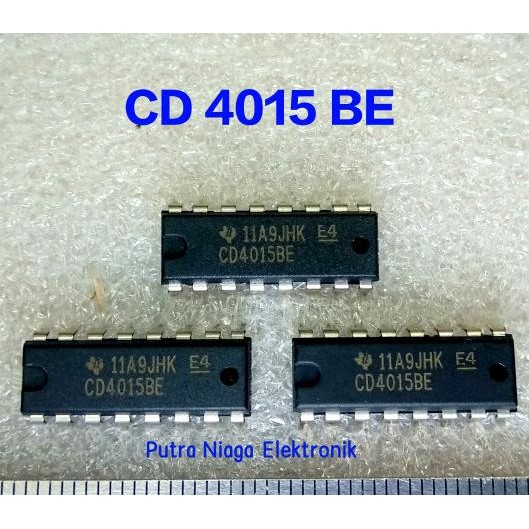 Murah ic CD4015BE Dip 16 pin CD4015 / TC4015 / HEF4015 / HCF4015 putr4n Ayo Beli