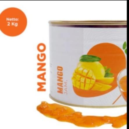 

OMUGI Fruit Jam Selai Buah asli mango strawberry 2 kg stroberi mangga