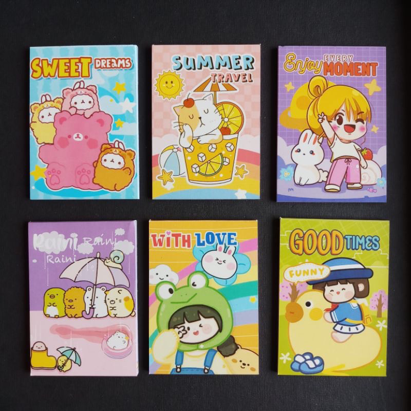 

Buku Memo Momo Mini Notebook Momo Mini