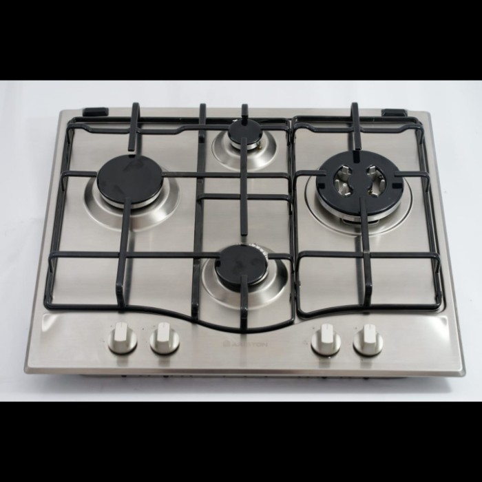 New Kompor Ariston Built In Gas Hob 60Cm Pc640Txaus (Ex-Display)