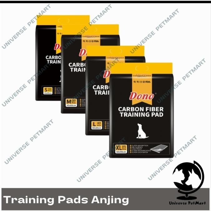 Training Pads Dono Carbon Fiber Dog - Underpad Anjing