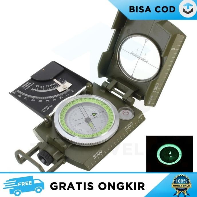 PRODUK TERBARU KOMPAS BIDIK KEHIDUPAN GEOLOGI DENGAN CLINOMETER ORIGINAL DAN TERPERCAYA