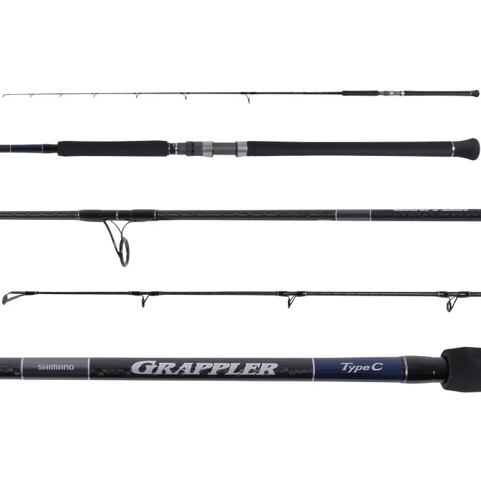 Ready Shimano Grappler Rod 2019 Type C Casting/Light Popping/Popping Joran