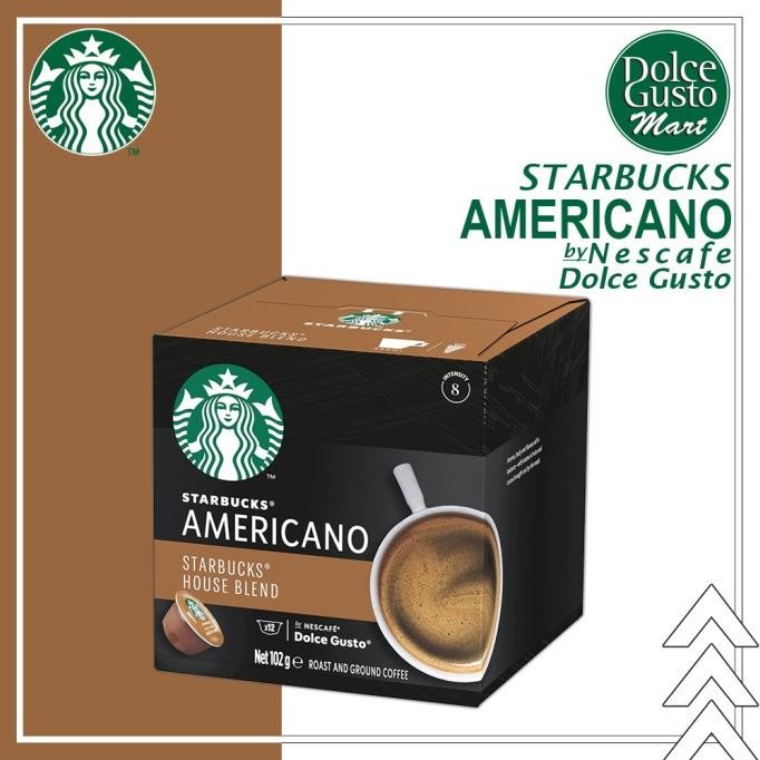 

Starbucks Capsule By Nescafe Dolce Gusto Ndg Americano House Blend