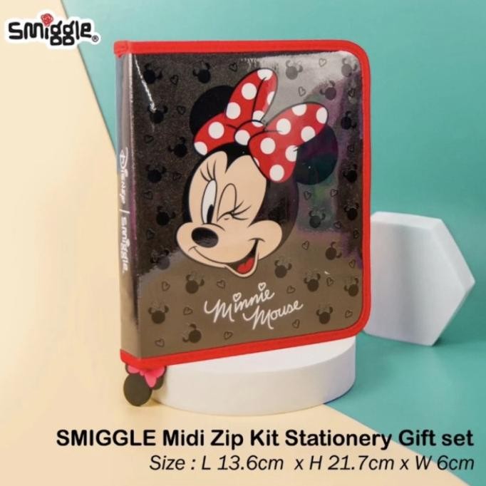 

TERBARU - SMIGGLE Midi Zip Kit Stationary Gift set 26101