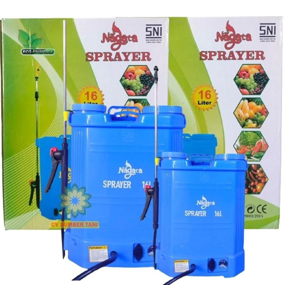 Viral Super Nagata Sprayer Gendong Elektrik Kapasitas 16 Liter Alat Semprot Kebun Io-98
