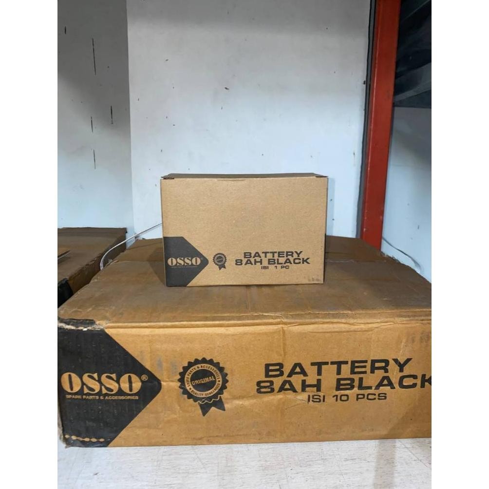 Super Premium Aki Battery 9Ah Osso / Aki Tangki Semprot / Aki Battery Batre Accu Sprayer Elektrik 12
