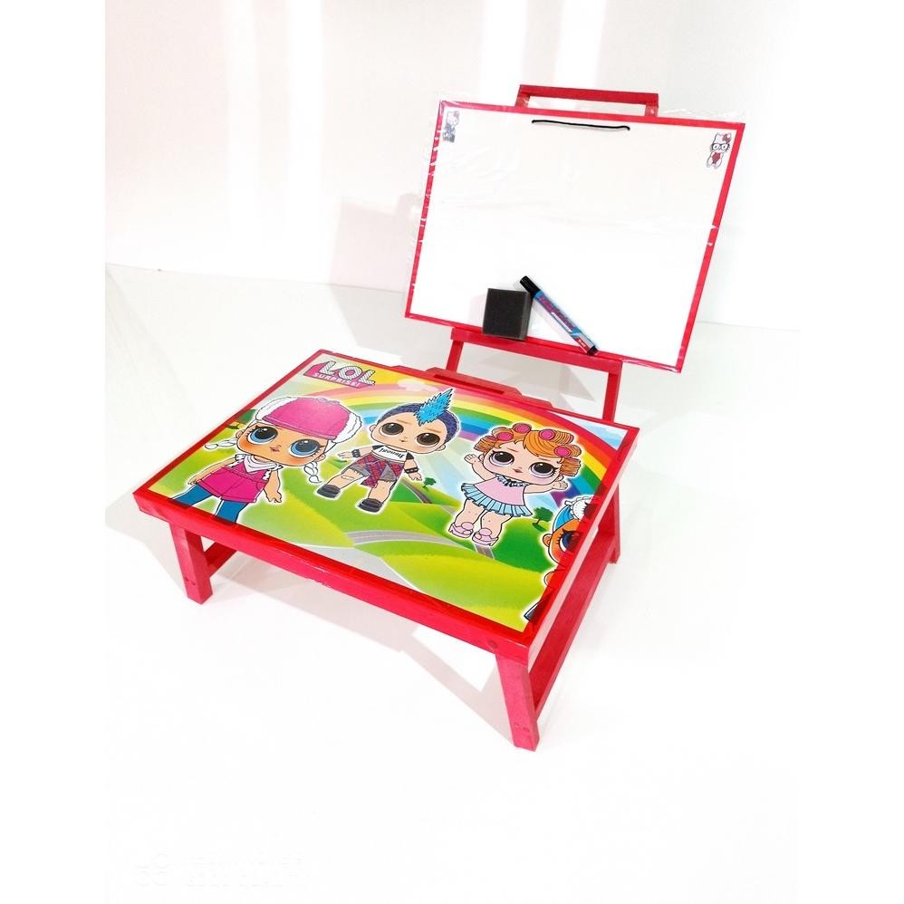 

gjk-25 ALAT TULIS ANAK SATU SET LENGKAP/MEJA BELAJAR PLUS PAPAN TULIS/PAPAN TULIS ANAK DENGAN PENYANGGA KAYU/PAPAN TULIS BISA DI HAPUS/MEJA BELAJAR KARAKTER/PAPAN TULIS BERDIRI/MEJA TULIS ANAK/MEJA PENYANGGAH/MEJA BELAJAR PLUS PAPAN TULIS DAN PENYANGGA