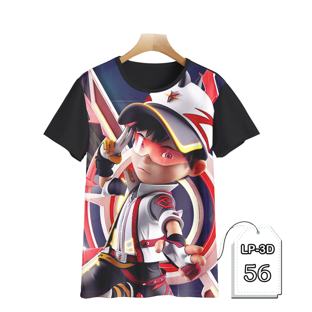 Baju Boboiboy SUPRA Baju Anak dan Dewasa Kartun TV Serial Animasi