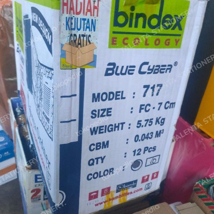 

Ordner Bindex Folio 7Cm Warna Biru Harga 1 Dus Isi 12 Pcs Harga Promo [ Brunr ]